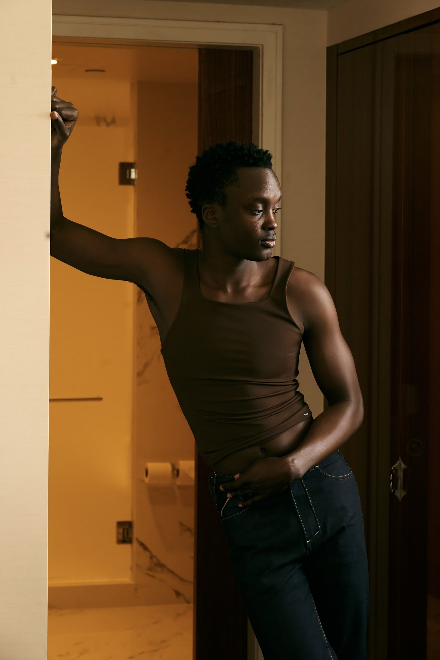 SKNN Tank - Espresso