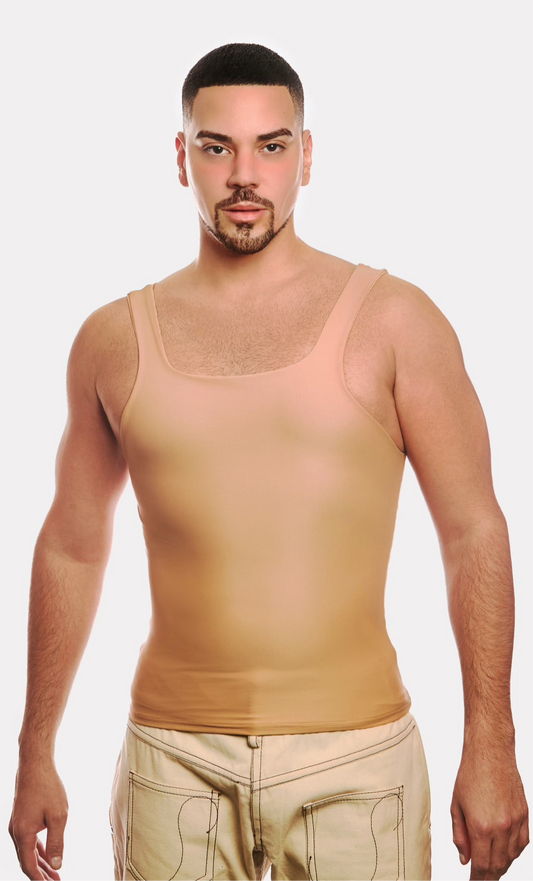 SKNN Tank — Light Beige