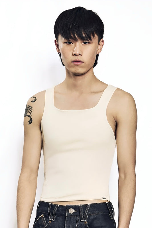 SKNN Tank - Buttercream